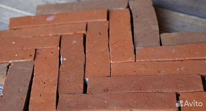 Керамическая плитка напольная из старого кирпича