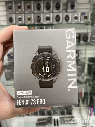 Garmin Fenix Pro 7S/7/7X Sapphire/Solar black