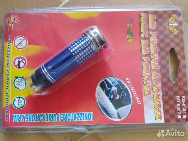 Ионизатор автомобильный новый