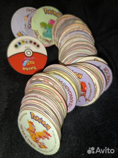 Фишки покемон 200+штук
