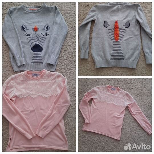Блузки и кардиганы 5-7 лет