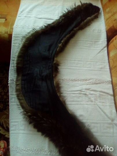 Шикарный Воротник из чернобурки