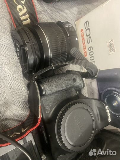 Зеркальный фотоаппарат canon 600d