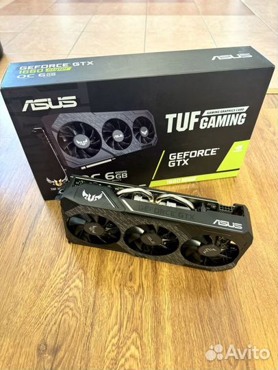 Gtx 1660 super 6gb Asus Tuf 3 кулера