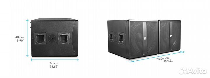 Сабвуфер K-array KMT218P