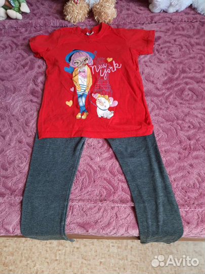 Вещи пакетом на девочку 5-7 лет