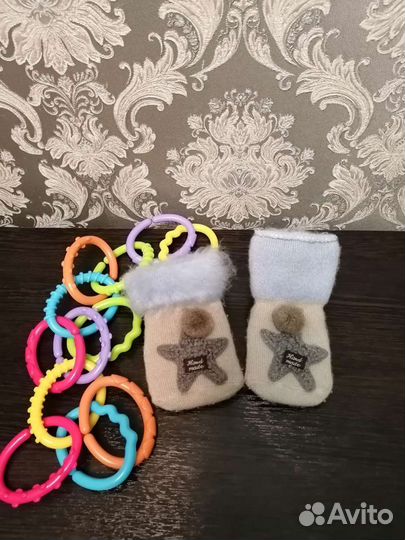 Носочки для новорожденного