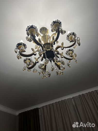 Люстра потолочная бу