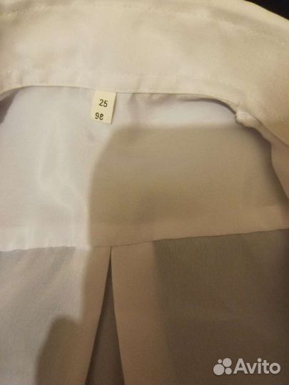 Рубашка белая на мальчика 2-3 года