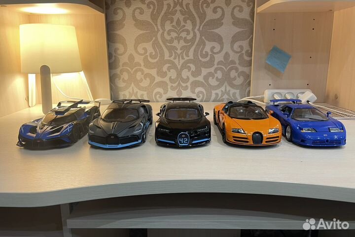 Коллекция Bugatti 1/18