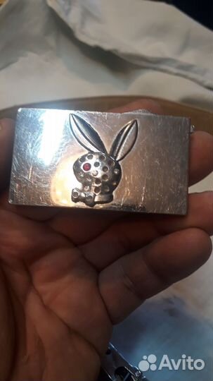 Ремень с зажигалкой в бляхе