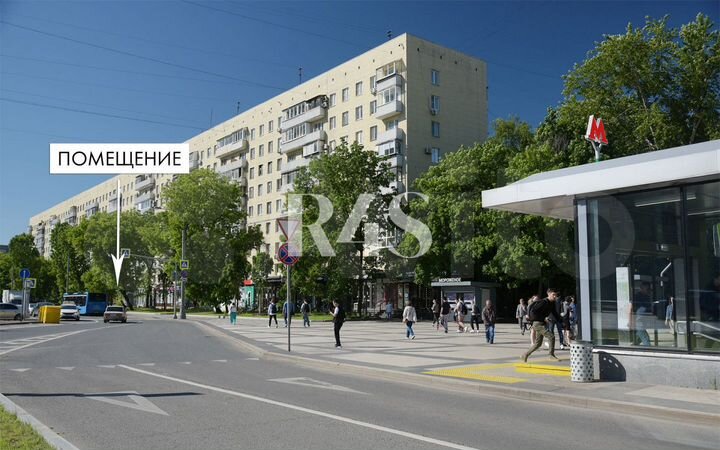 Торговая площадь в аренду у метро, 8 м²