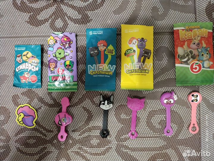 Скрепыши,бравлы,каваи,стикерсы