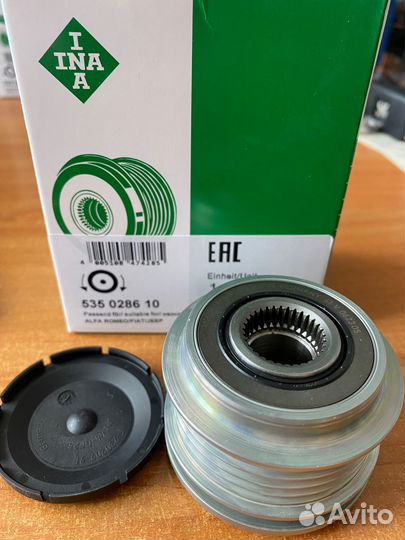 Обгонная муфта генератора 535028610 INA jeep