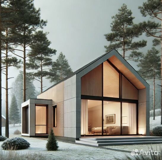 * проектируем дома мечты В стиле природы