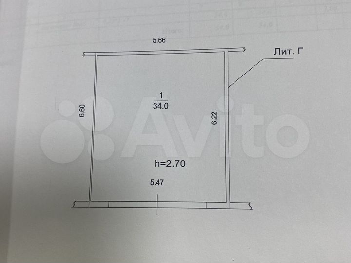 Гараж, > 30 м²