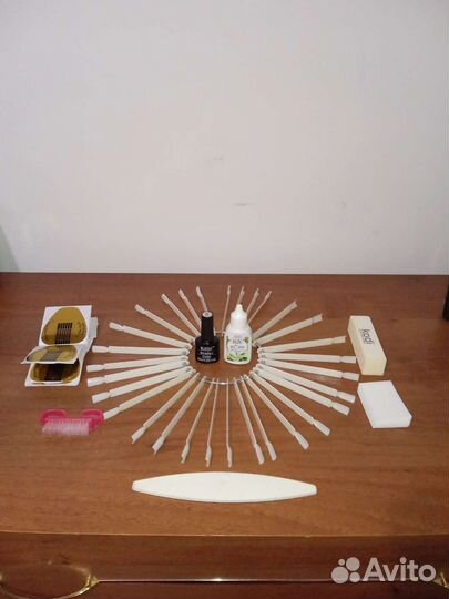 Средства под гель-лак и для наращивания ногтей