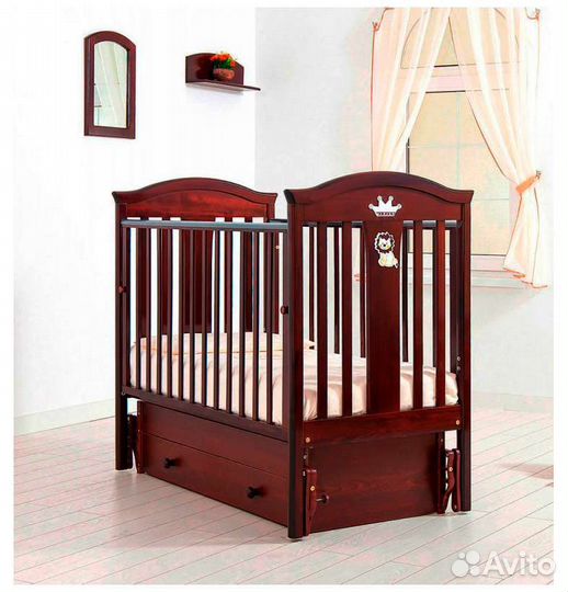 Детская кровать и комод бу комплект