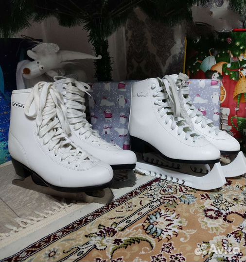 Коньки фигурные. Размер 31, 36. Пара-1200р