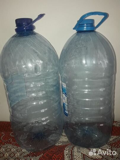 Бутылка 5 литров от воды.Чистые.для Березов. сока