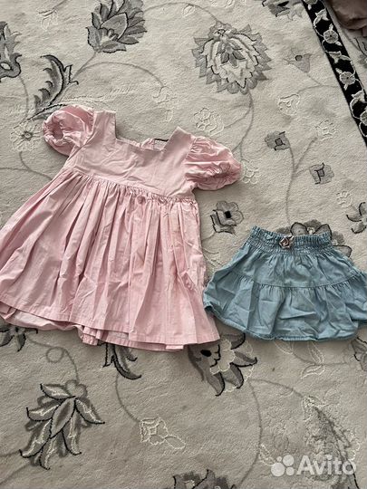 Одежда для девочки пакетом 110 116