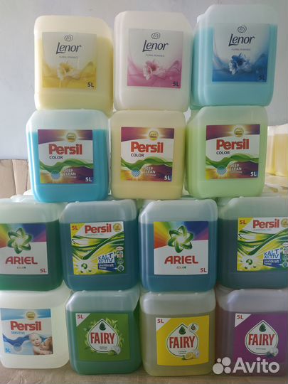 Бытовая Химия в 5л канистрах