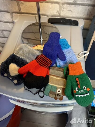 Варежки и перчатки пакетом на мальчика