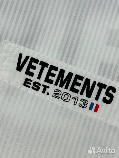 Рубашка Vetements