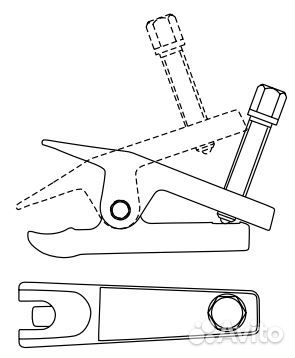 Дело Техники 812101 Съёмник шаровых соединений