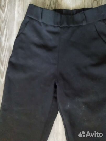 Брюки черные 146-152 для девочки