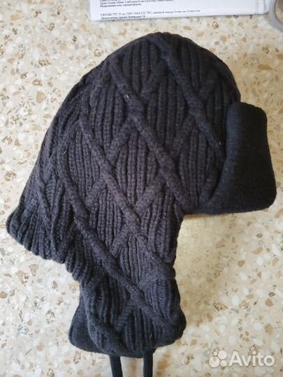 Шапка ушанка женская