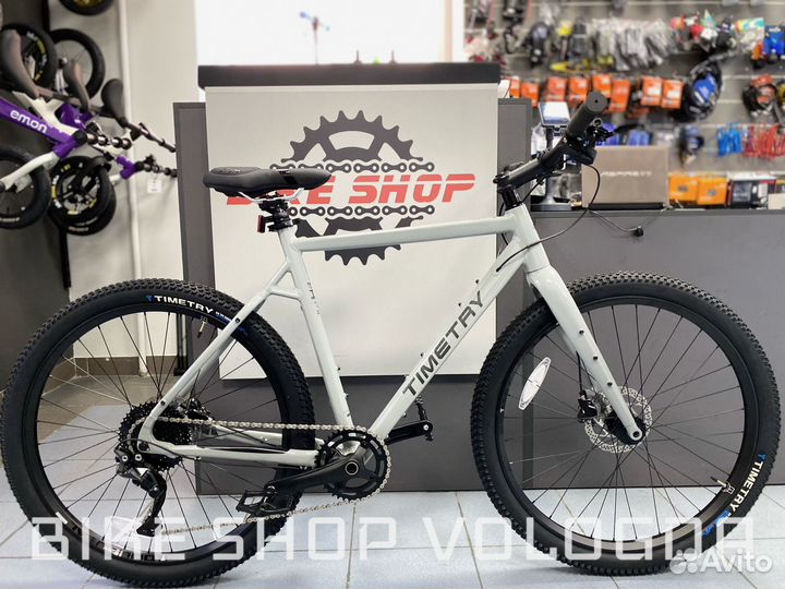 Велосипед гравийник гибрид Timetry 27.5 колеса
