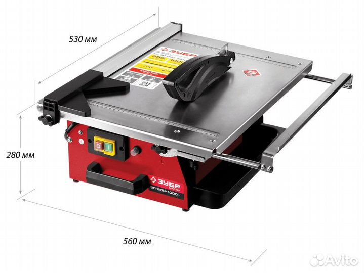 Эп-200-1000Н Электроплиткорез зубр 