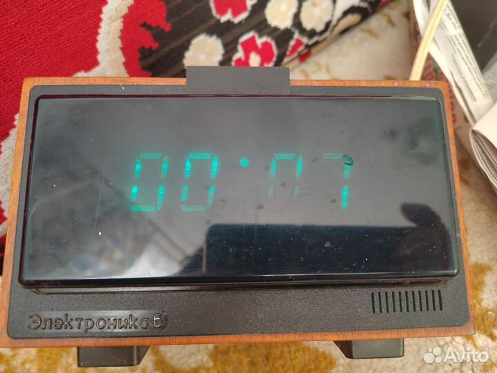 Часы СССР. Электроника 6