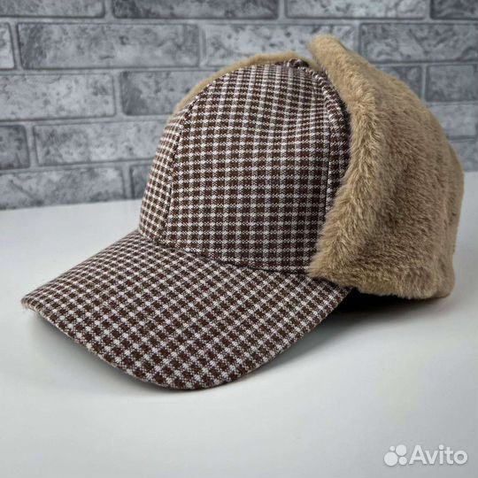Кепка Ушанка большого размера