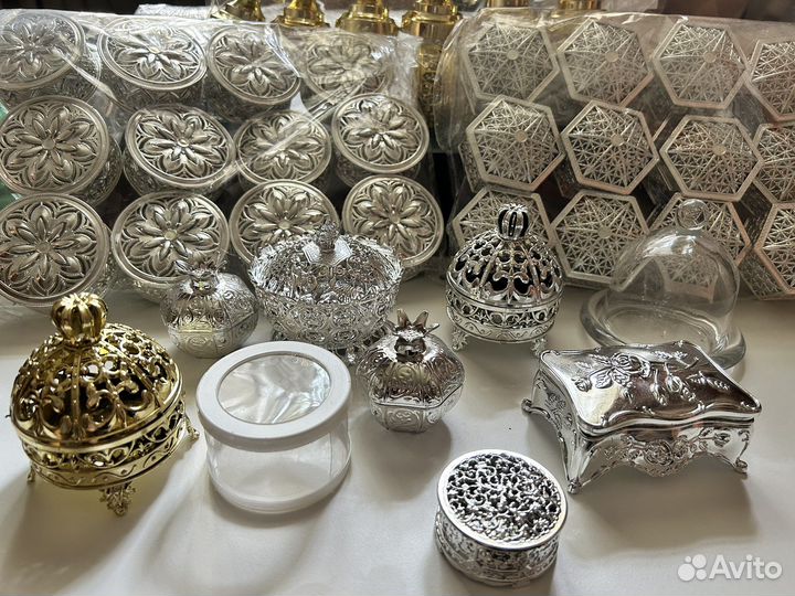 Декор, шкатулки, колбы на таросики