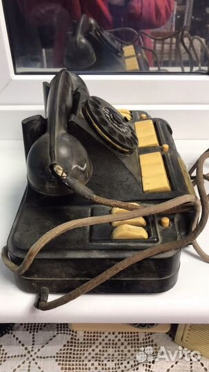 Старинный телефон кд-6 коммутатор