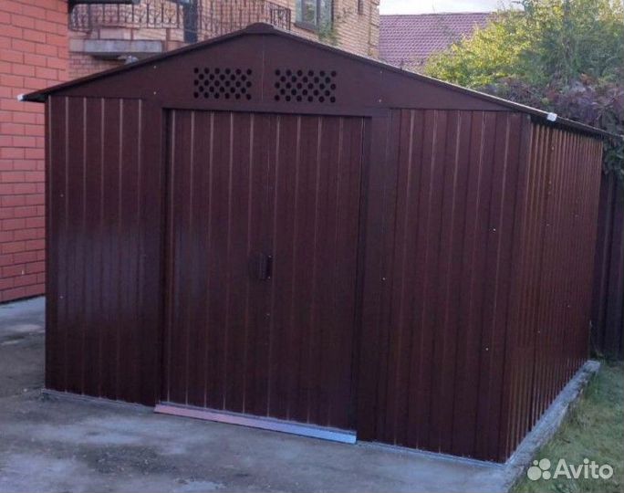 Сарай металлический