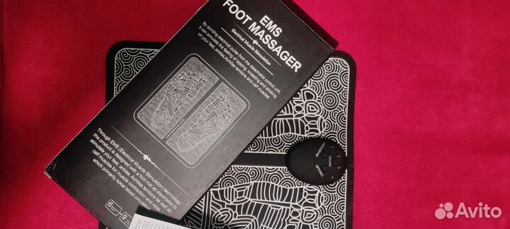 Массажер для ног ems, электрический