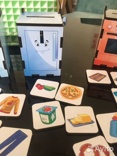 Деревянный сортер игра