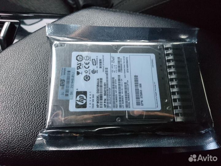 Серверный жесткий диск SAS HP DG072baaja