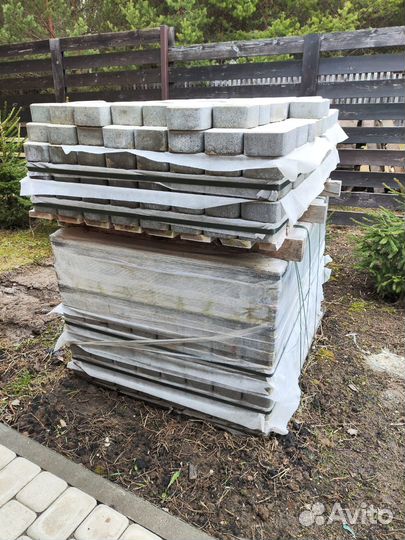 Тротуарная плитка Braer Классико, белый, 60 мм