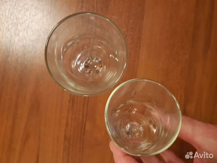 Бокалы для шампанского, 22 см, 2 шт новые