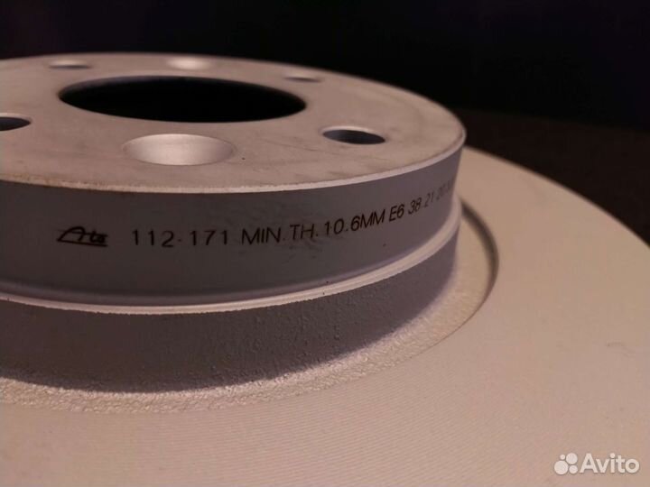 Тормозные диски Ate для Renault Logan, Sandero.2шт