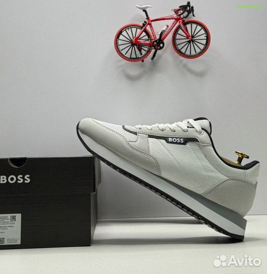 Удобные кроссовки Boss (41-45р) для мужчин