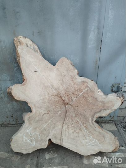 Слэб дерева и спилы