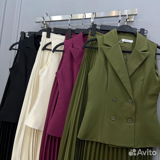 Костюм двойка женский 4 цвета