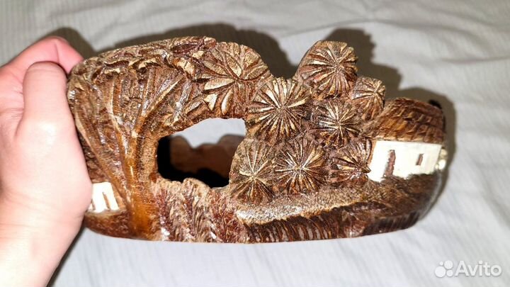 Ваза для фруктов из дерева