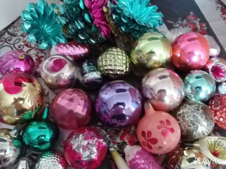 Елочные игрушки СССР