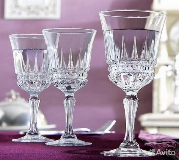 Фужеры бокалы Франция